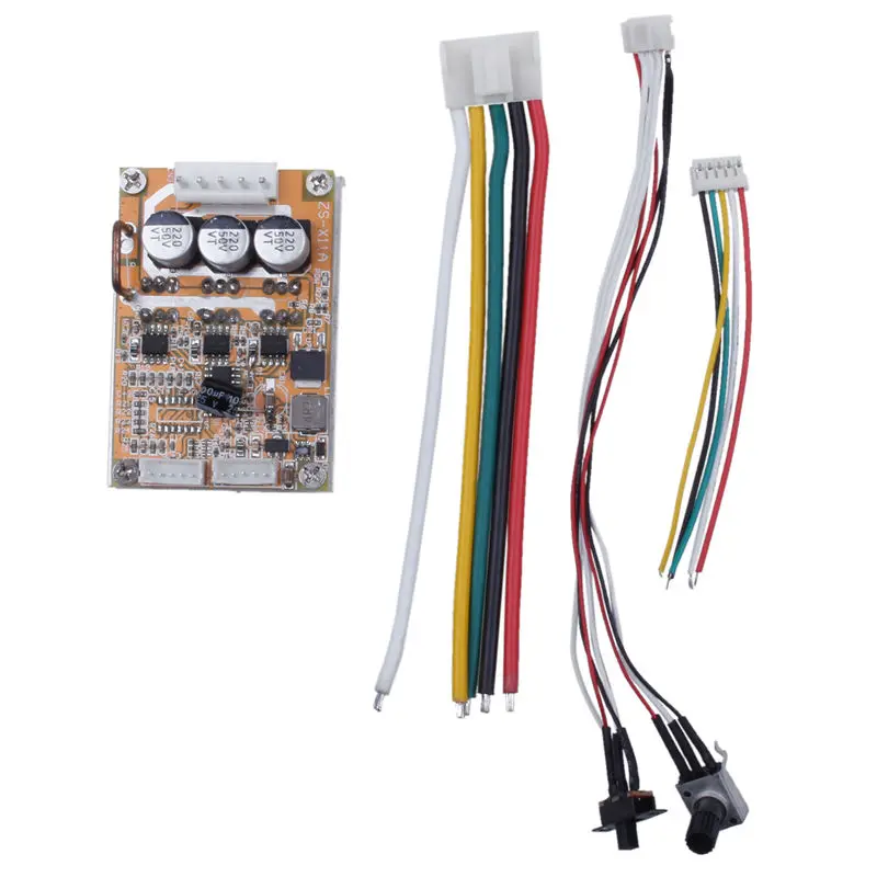 

BLDC DC 5-36V Brushless Sensorless Motor Control Board Motor Driver Regulator Monitor 350W High Power DC Motor Speed Controlle