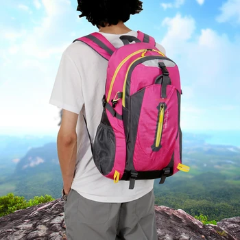 

Large Capacity Hiking Backpacks Men Backpack Outdoor Sports Bag Women Camping BagsTrekking Driving Rucksuck Men Waterproof