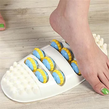 

New Portable Foot Roller Massage Acupuncture Stress Relief Foot Anti Cellulite Massager Pain Massage Roller Tool