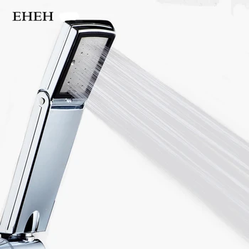 

EHEH 200 Holes Collapsible Shower Head Water Saving Orthogon High Pressure Bathroom Hand shower Light Weight Rain Showerhead