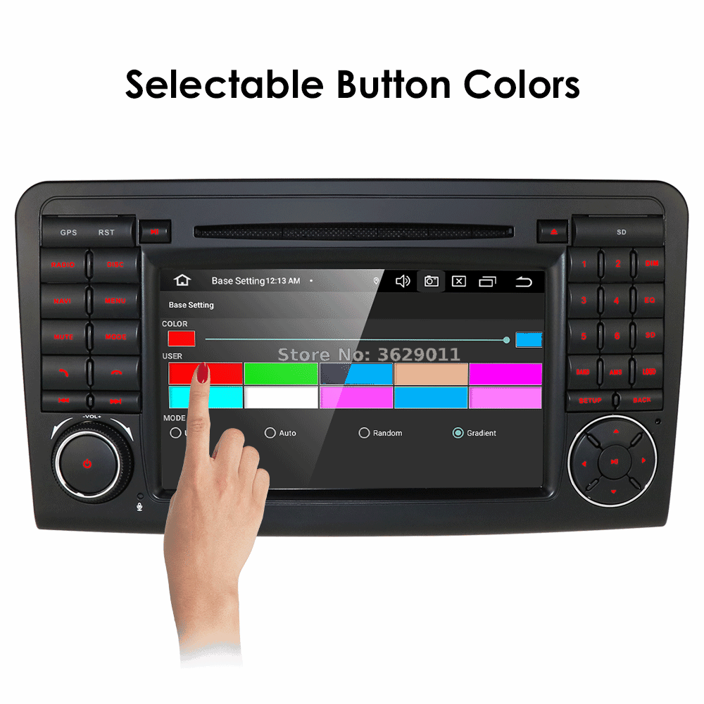 2 Din 8 OctaCore Android 8,0 PX5 dvd-плеер автомобиля для Mercedes Benz класс GL ml W164 ML350 ML500 X164 GL320 4G Оперативная память 4 GWIFI gps радио