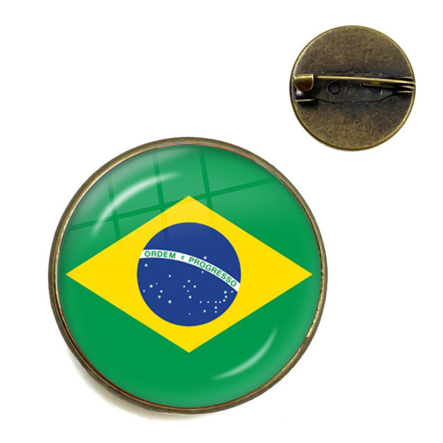 Union,Brazil,Canada,Netherlands,Israel,Syria,Venezuela,United States,Spain National Flag Brooch Collar Pins Jewelry Gift