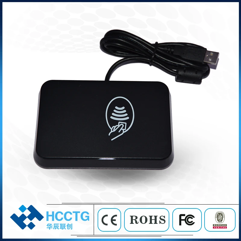 Rfid sem Contato Relação Inteligente Nfc Leitor Escritor Hd8n Usb 13.56 Mhz