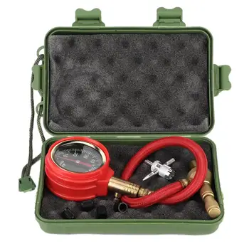

Tire Pressure Gauge Compression Tester Portable Auto Car Tyre Tire Air Pressure Gauge Dial Meter Tester High Accuracy