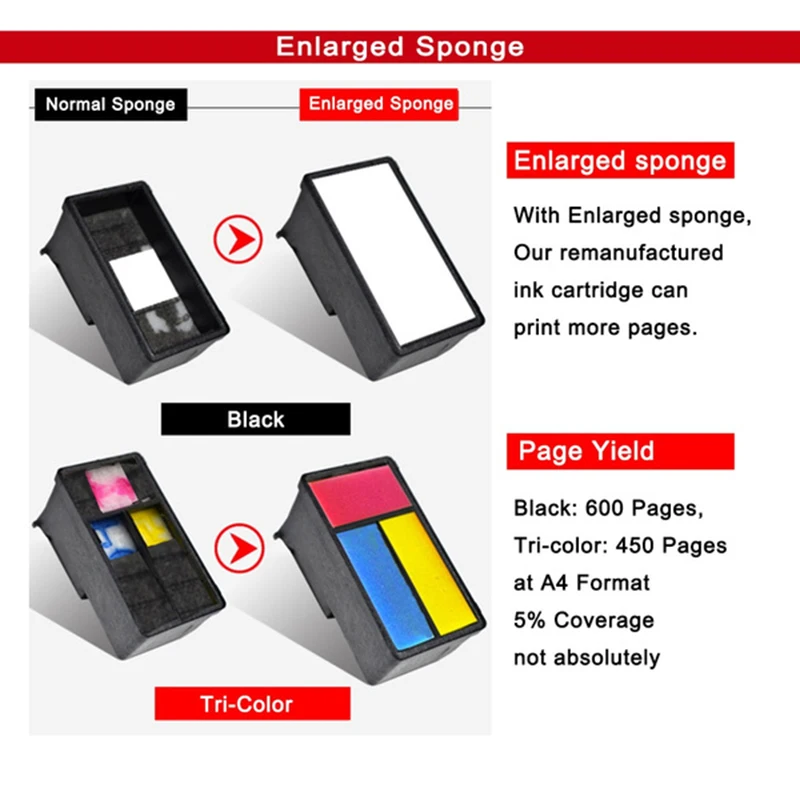 Einkshop for Cartridge hp 301 Deskjet 2050 2050a 2054a 2510 2511 2512 2514 2540 2541 2542 2543 2544 ink hp 301