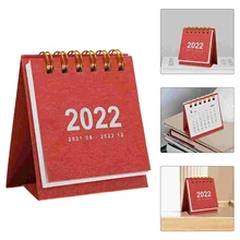 Mini calendrier de bureau 2022 Simple et créatif, 1 pièce