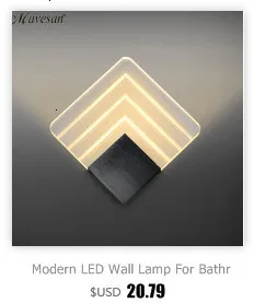 Современный минималистичный светодиодный настенный светильник алюминиевый прикроватный светильник для спальни креативные светодиодные лампы для ванной комнаты светодиодный внутренний настенный светильник