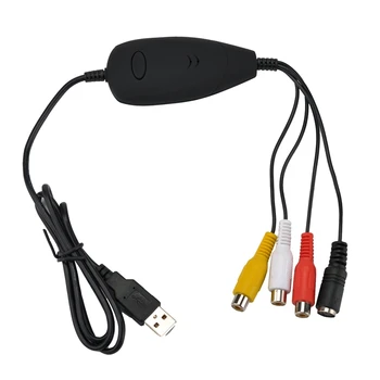 

USB Audio Video Grabber Capture,Convert Analog Video From VHS,Video Recorder,Camcorder,DVD ,Can Win10