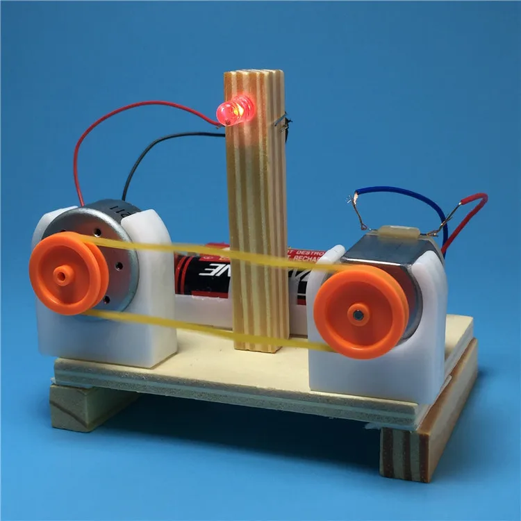 

Young STUDENT'S Science And Technology Small Production Invention Handmade Homework Material DIY Energy Transformation Generator