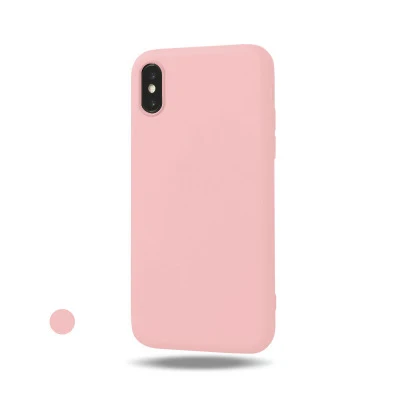 Экстравагантный Роскошный чехол для телефона для iPhone 11 Pro 7 8 Plus X XR XS Max, простой однотонный Мягкий ТПУ чехол, Яркий Модный Цветной чехол