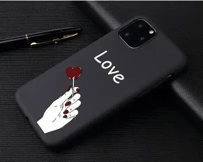 Funy Lover дизайнерский Мягкий ТПУ чехол для iPhone 7 6s 6 8 Plus X матовый XR XS 11Pro Max 5 5S SE Fundas