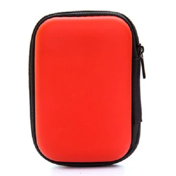 

Earphone Wire Organizer Digital Products Data Lines Charger Wire Card Container Protective Case With Smooth Precision Zipper