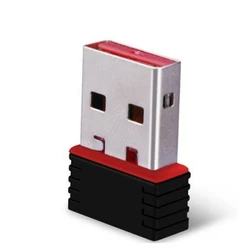 Mini adaptateur Wifi USB 150 2.4 ghz, 2.0 mbps, carte réseau sans fil, récepteur WiFi externe avec antenne, pour ordinateur de bureau et portable, RTL8188 