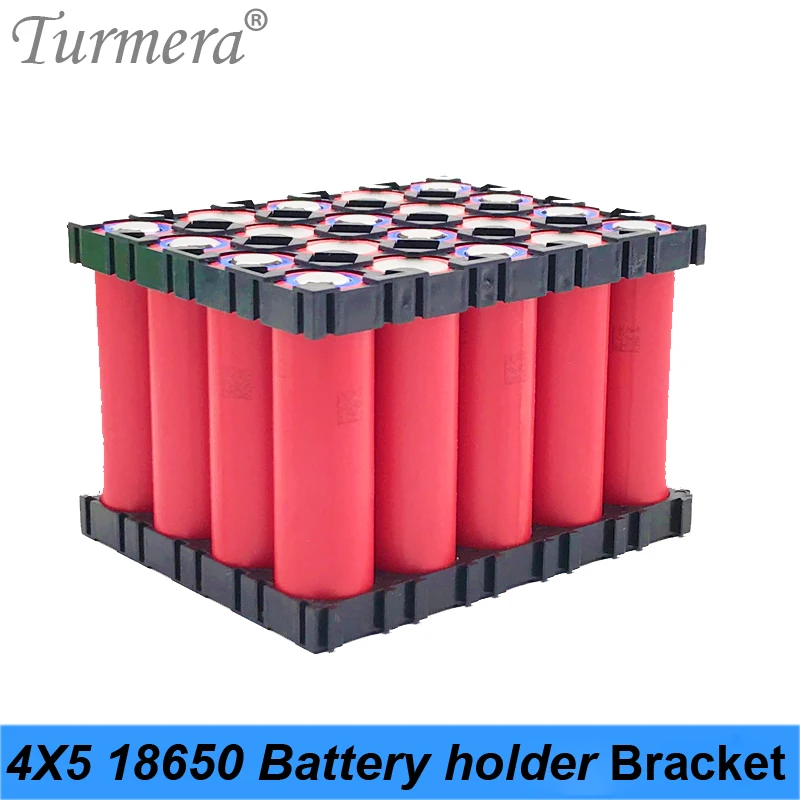 4X5 18650 держатель чехол для хранения кронштейн для аккумуляторной батареи использовать для e-велосипеда e-скутер батареи
