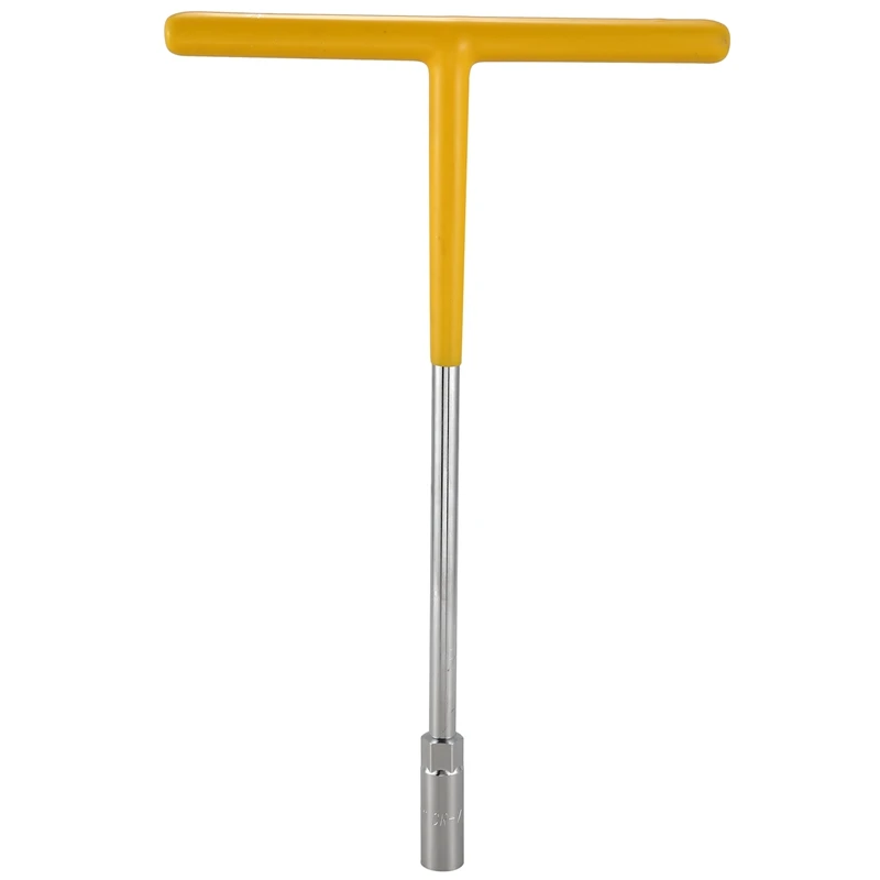

EASY-Rubber Coated T Handle 10mm Hex Hexagon Socket Wrench Spanner Tool