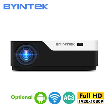 

BYINTEK Full HD Projector K11 M19,1920x1080P, Smart Android Wifi Beamer,LED Video Proyector for 3D 4K 300inch Home Theater