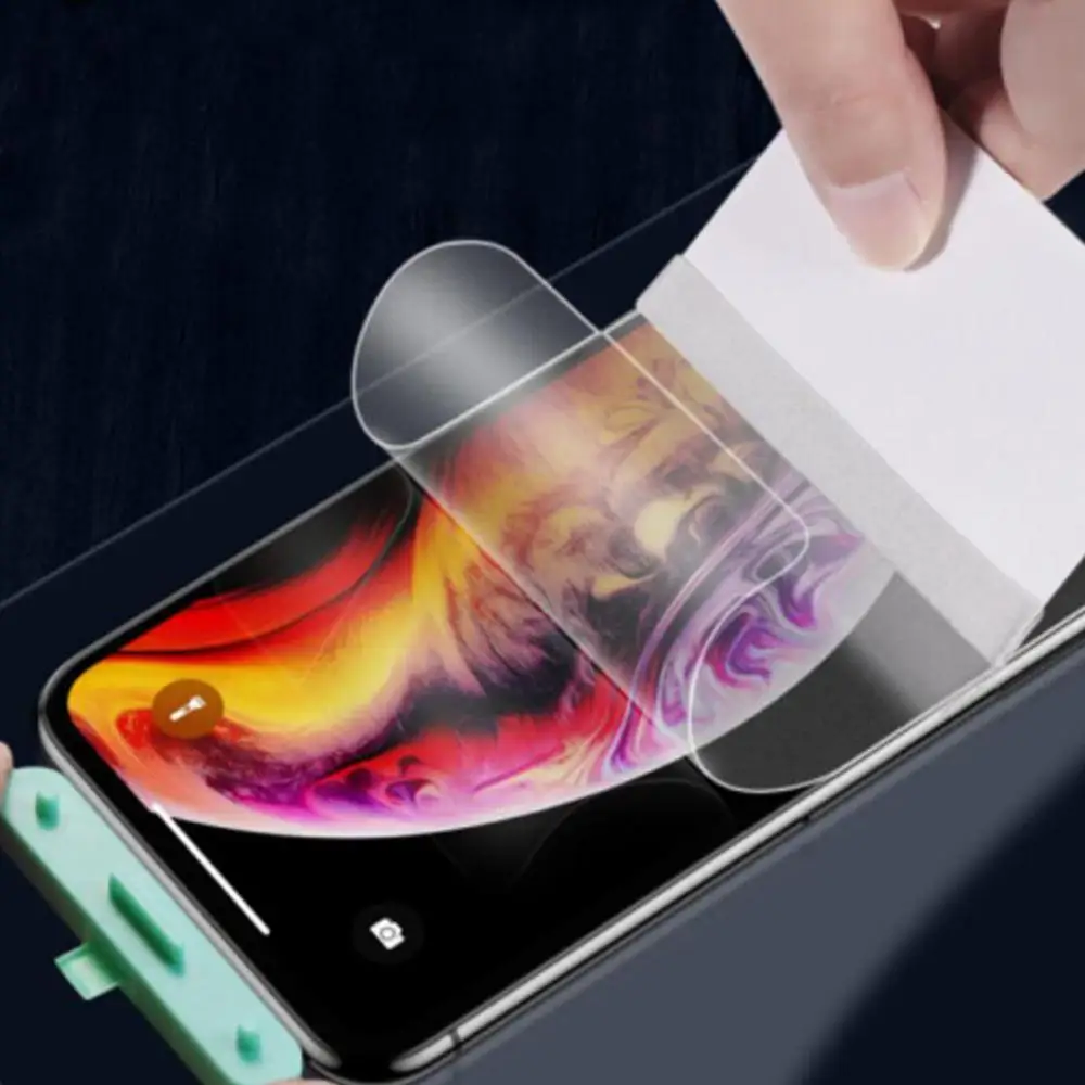 9D матовая полностью Гидрогелевая пленка для iPhone 7 8 Plus 7P 8 P Защитная пленка для экрана для iPhone 11 Pro X XR XS Max мягкая пленка для игры