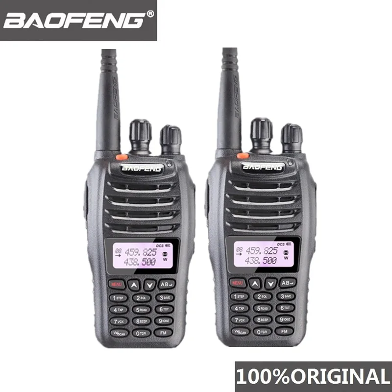 2 Pcs Baofeng UV-B5 Walkie Talkie 99 Channel Two Way Radio UHF VHF Long Range Handheld FM HF Transceiver Ham Radio Comunicador 1 sets uv82 fm transceiver vhf uhf two way radio cb radio station handheld walkie talkie baofeng