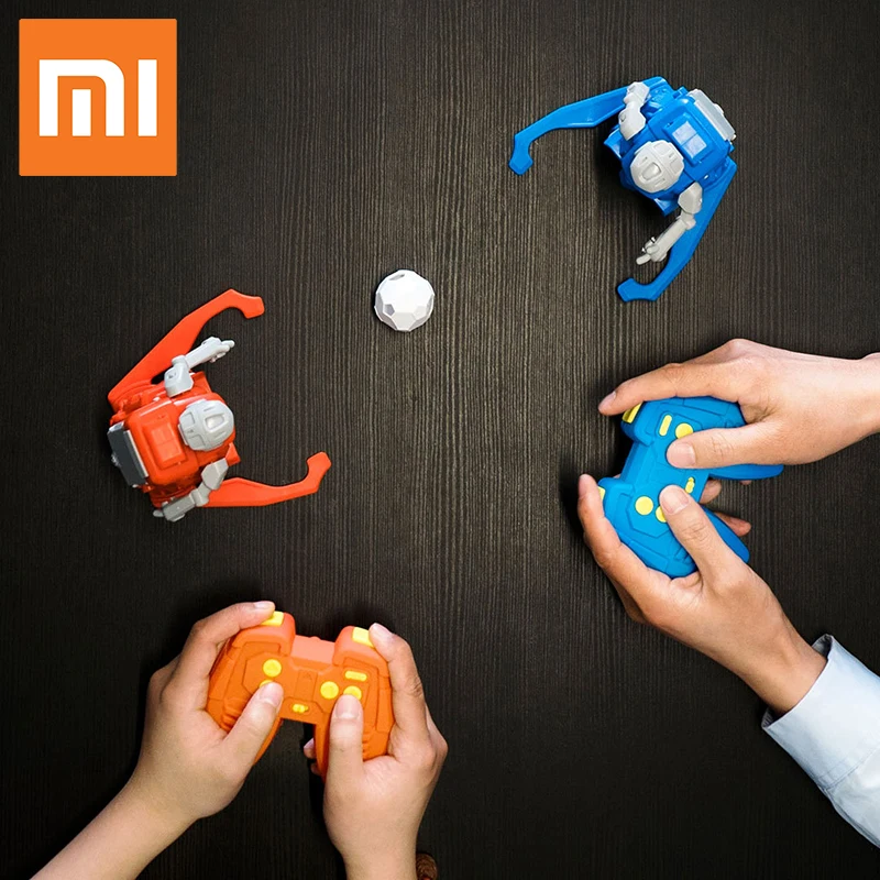 2 шт. Xiaomi MITU футбольный робот-конструктор DIY Детские Игрушки Роботы подарки на день рождения для мальчиков и девочек детский Кубок мира по футболу