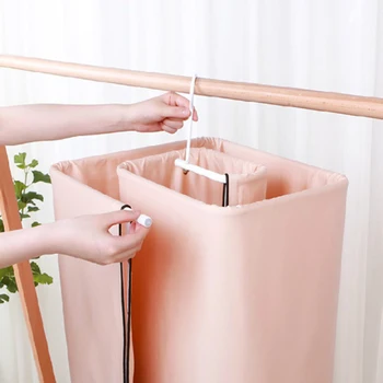 

Square Spiral Shaped Quilt Sheets Hanger Stainless Steel Rotating Drying Rack Save Space Blanket Hanger Home Balcony Hangers