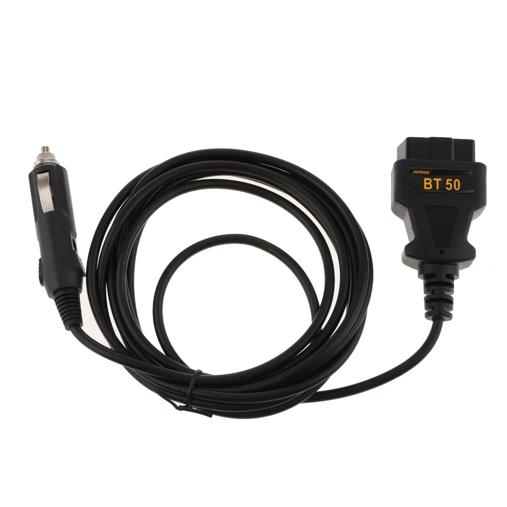 Car Part 12V OBD2 OBDII ECU Memory Saver Emergency Power Supply Cable Wire