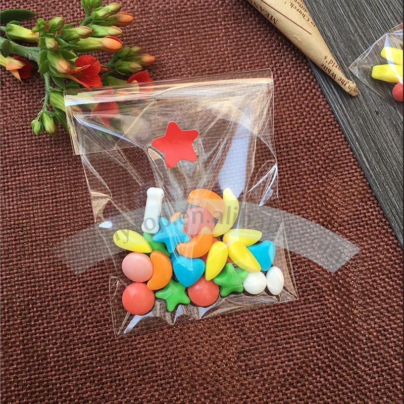 Clear bags for greeting cards storage bag self adhesive storage box C4 C5 ZL DL B6 A3 A4 A5 A6 Size self seal bags with adhesive tape
