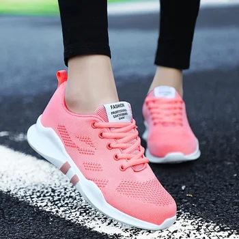 New Spring Fashion Lady Casual Shoes Women Sneaker Leisure Shoes Breathable Brand Flats