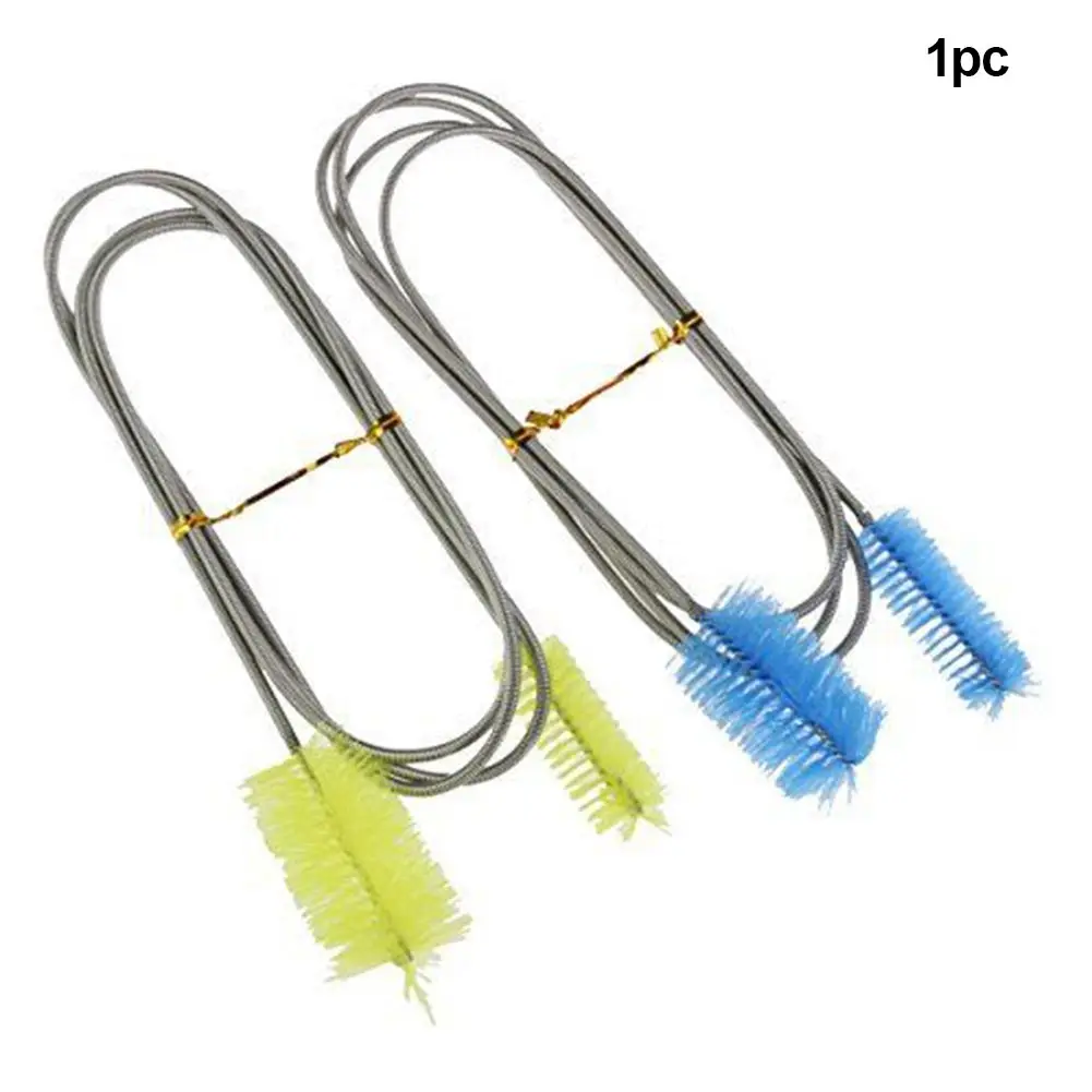 

2019 Aquarium Water Filter Pump Pipe Air Tube Hose Cleaning Brush Flexible Double Ended Washing Brush Fish Tank Cleaner