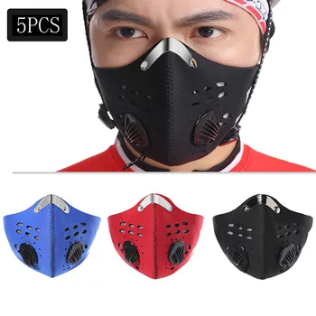 

5pc Anti Pollution Facial Mask face mask for Men Women mascarillas lavables washable reusable face mask adult masque 20Jly16