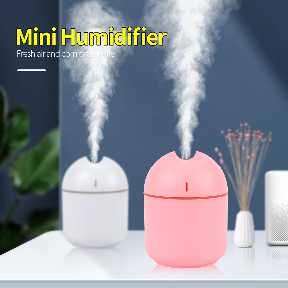 Air humidifier Ultrasonic Aromatherapy diffuser USB Portable Sprayer 220ml Humidifiers Aroma Anion Mist Maker for Home | Бытовая