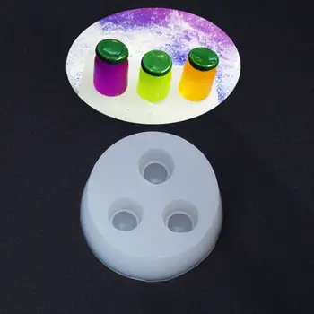 

Mini Jam Jar Bottle Pendant UV Resin Casting Mold Silicone Mold Jewelry Making