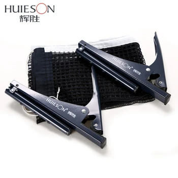

Huieson 1 Set Professional Standard Table Tennis Mesh Net with Clamp Ping Pong Table Net Rack Kit Table Tennis Accessories