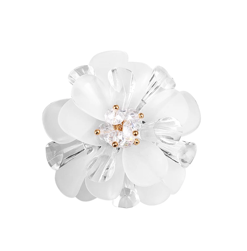 

WEIMANJINGDIAN New Arrival Assorted Plastic Flower Brooch Pins