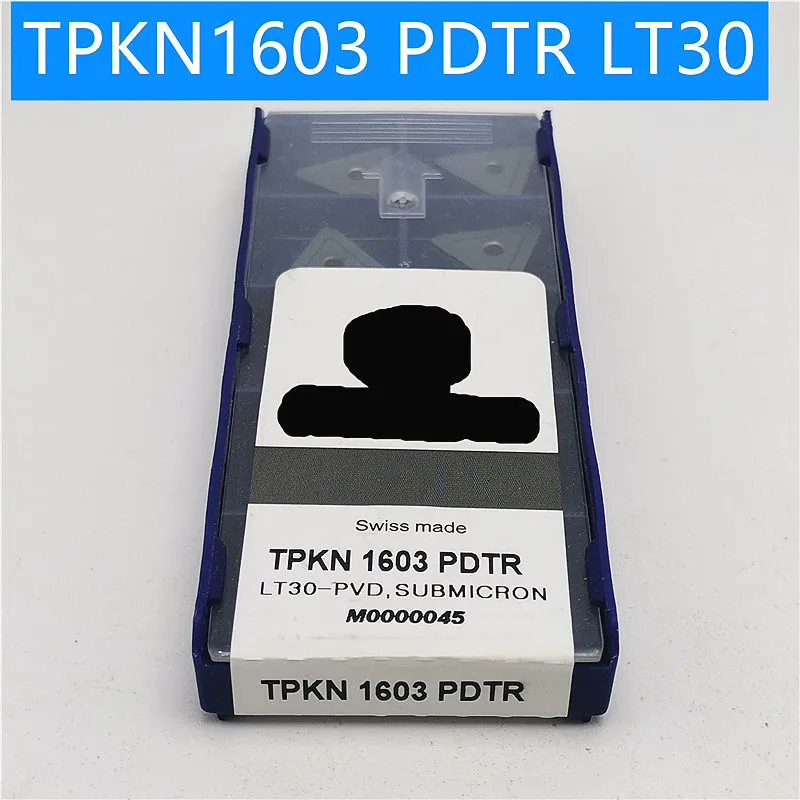 

TPKN1603 TPKR1603 pdtr LT30 Milling Turning Tool Carbide Insert CNC Lathe Tool Tungsten Carbide Hard Alloy External turning tool