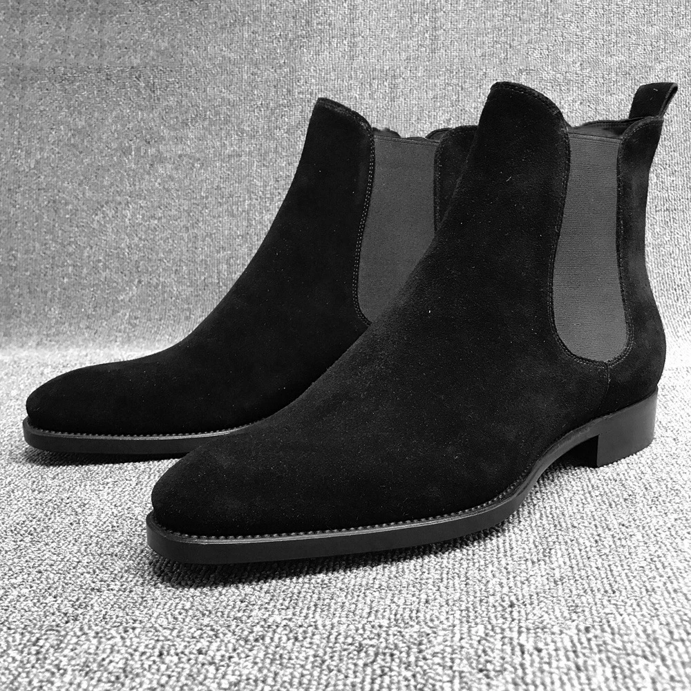 mens slip on boots