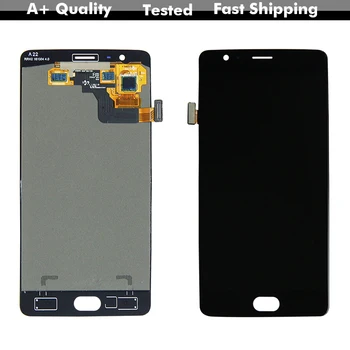 

High Quality With Frame Lcd For Oneplus 3T Oneplus A3010 LCD Display Digitizer Touch Panel Screen Sensor Assembly + Tools