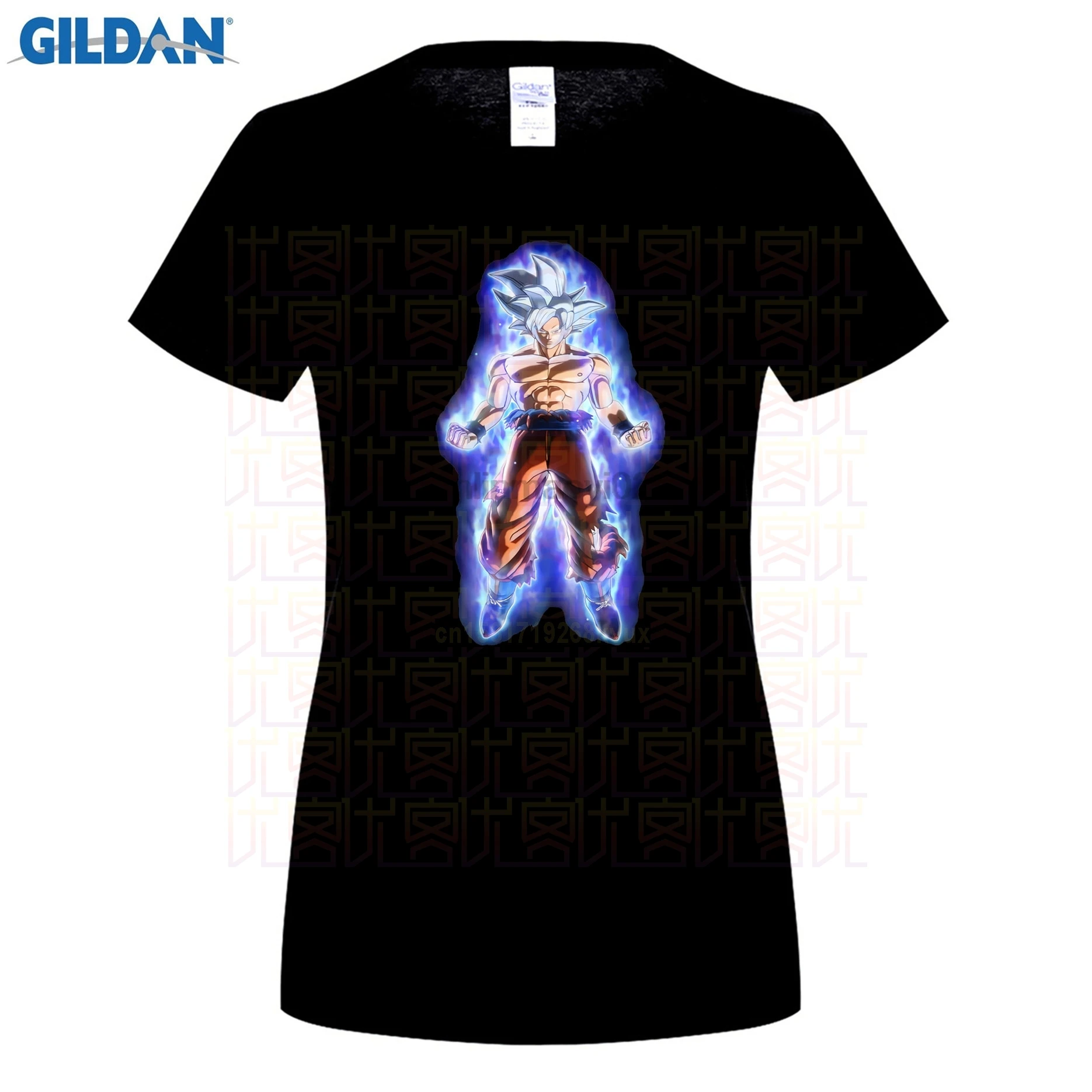 Женская Футболка GILDAN Ultra Silver Instinct Goku | одежда