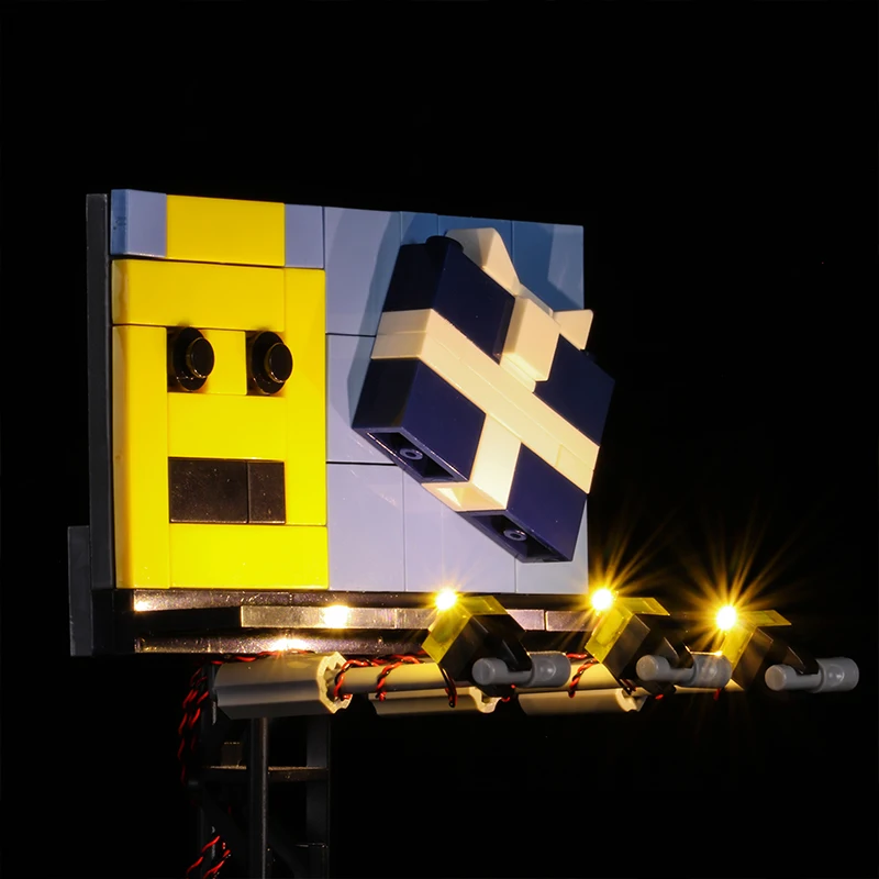 Светодиодная лампа для Lego 10211 строительных блоков большой магазин совместимая с