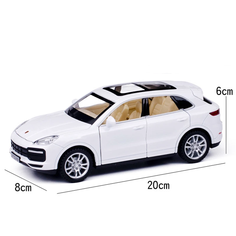 1/32 литья под давлением Cayenne брелок для автомобильных ключей модель мальчиков и