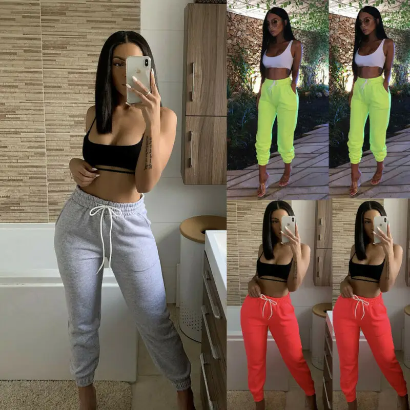 Ladies track pants plus size weatpants Women Trousers High Waist Pencil Casual Autumn Winter Long Pencil Pants ropa mujer Ladies track pants plus size weatpants Women Trousers High Waist Pencil Casual Autumn Winter Long Pencil Pants ropa mujer