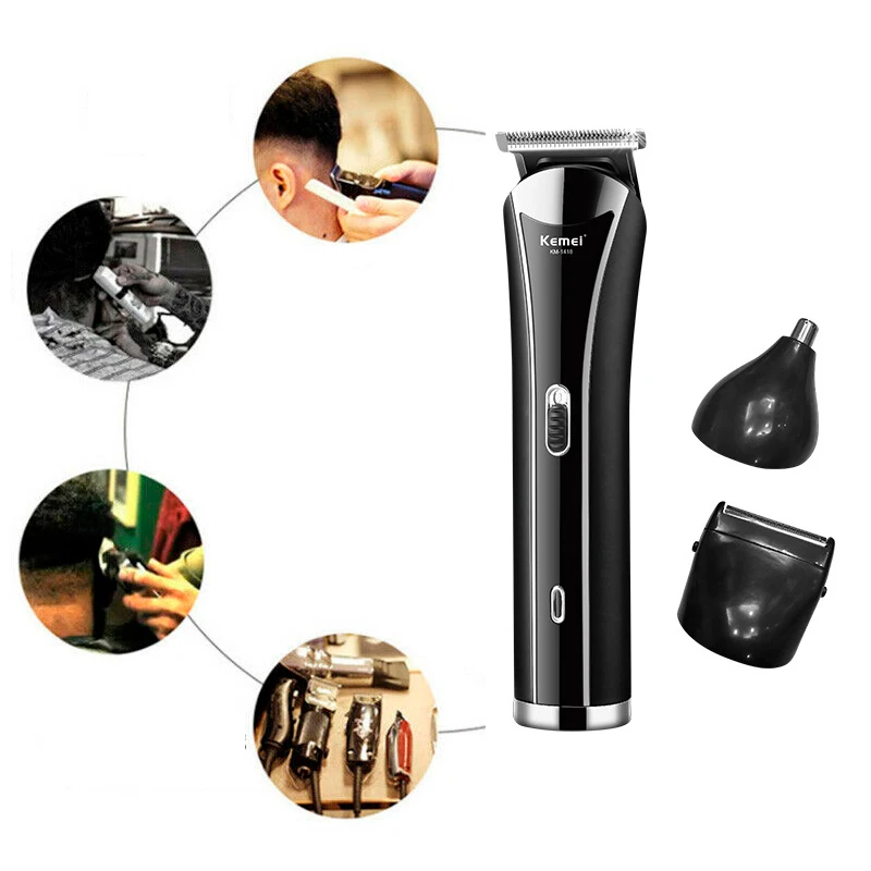 3in1Rechargeable Hair Clipper Electric Hair Clipper Professional Barber Men Hair Trimmer Waterproof Electric Shaver Hair Trimmer