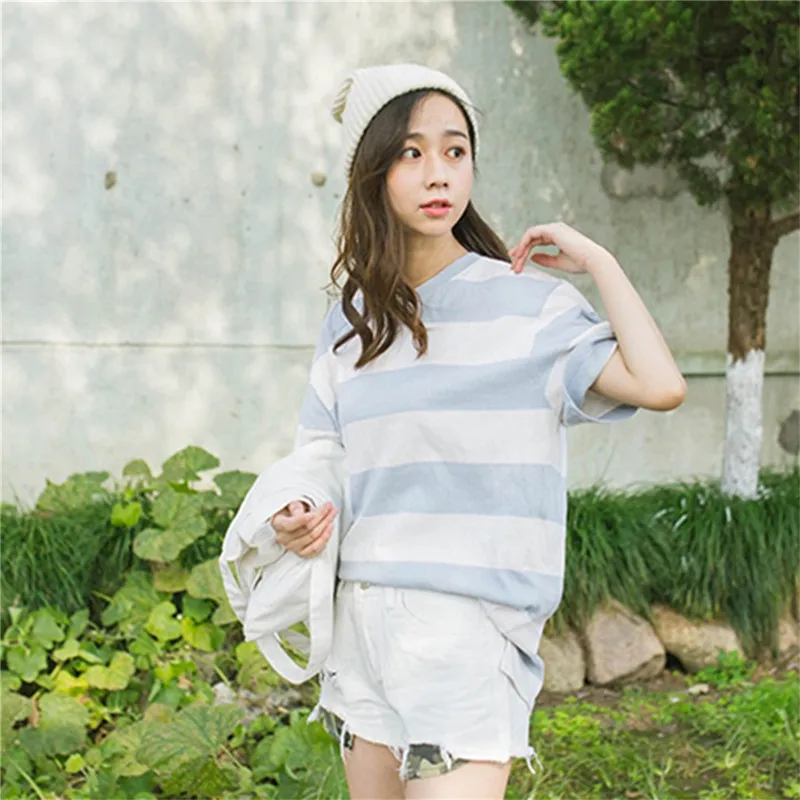 New Girl Shorts Sexy Summer S-XL Women Denim Black Ripped Broad Leg Jeans High Waist Camouflage Pocket Elastic Cow Shorts