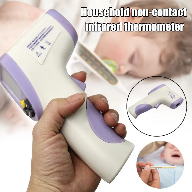 

Infrared Thermometer LCD Display No-contact Digital Thermometers for Forehead Body Temperature Meter YJS99