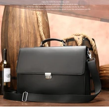 Мужские сумки для ноутбука из высококачественной натуральной кожи 15 дюймов, деловые сумки из коровьей кожи, сумка-мессенджер, коричневый офисный портфель из натуральной кожи