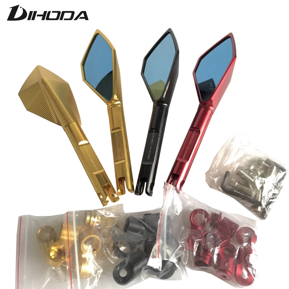 

Motorbike Motorcycle Full CNC Adjusting Rearview Mirror Folding Side Mirrors For KAWASAKI HONDA SUZUKI YAMAHA DUCATI KTM