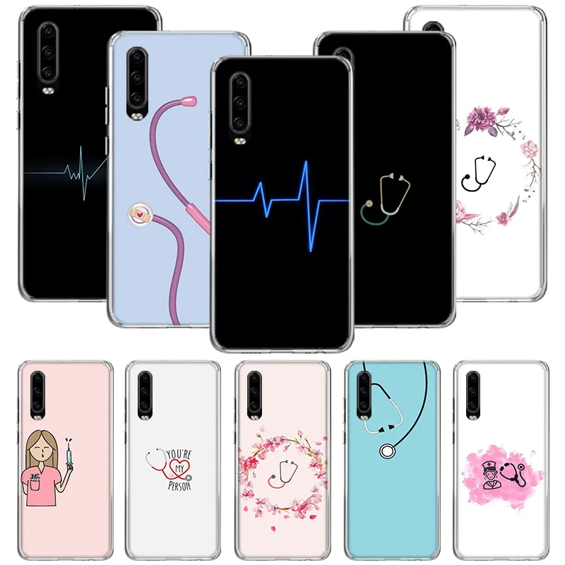 Чехол для медсестры медицинской медицины для huawei P20 P30 P Smart Z Plus P10 mate 30 10 20 Lite Pro силиконовый чехол для телефона