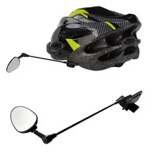 Велосипедный шлем зеркало заднего вида на 360 градусов регулируемый вращающийся велосипед запчасти заднего вида аксессуар