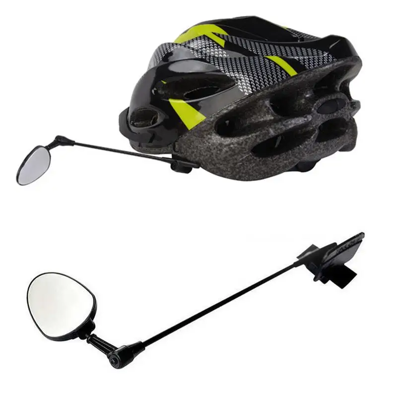 

Bike Helmet Rear View Mirror 360-degree Adjustable Rotatable Bicycle Rearview Parts Accessory