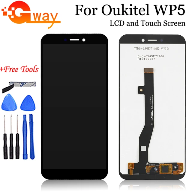 100% Original For Oukitel WP5 LCD Display and Touch Screen Digitizer  Assembly Replacement 5.5 inch For WP5 Pro NEW Phone LCD - AliExpress