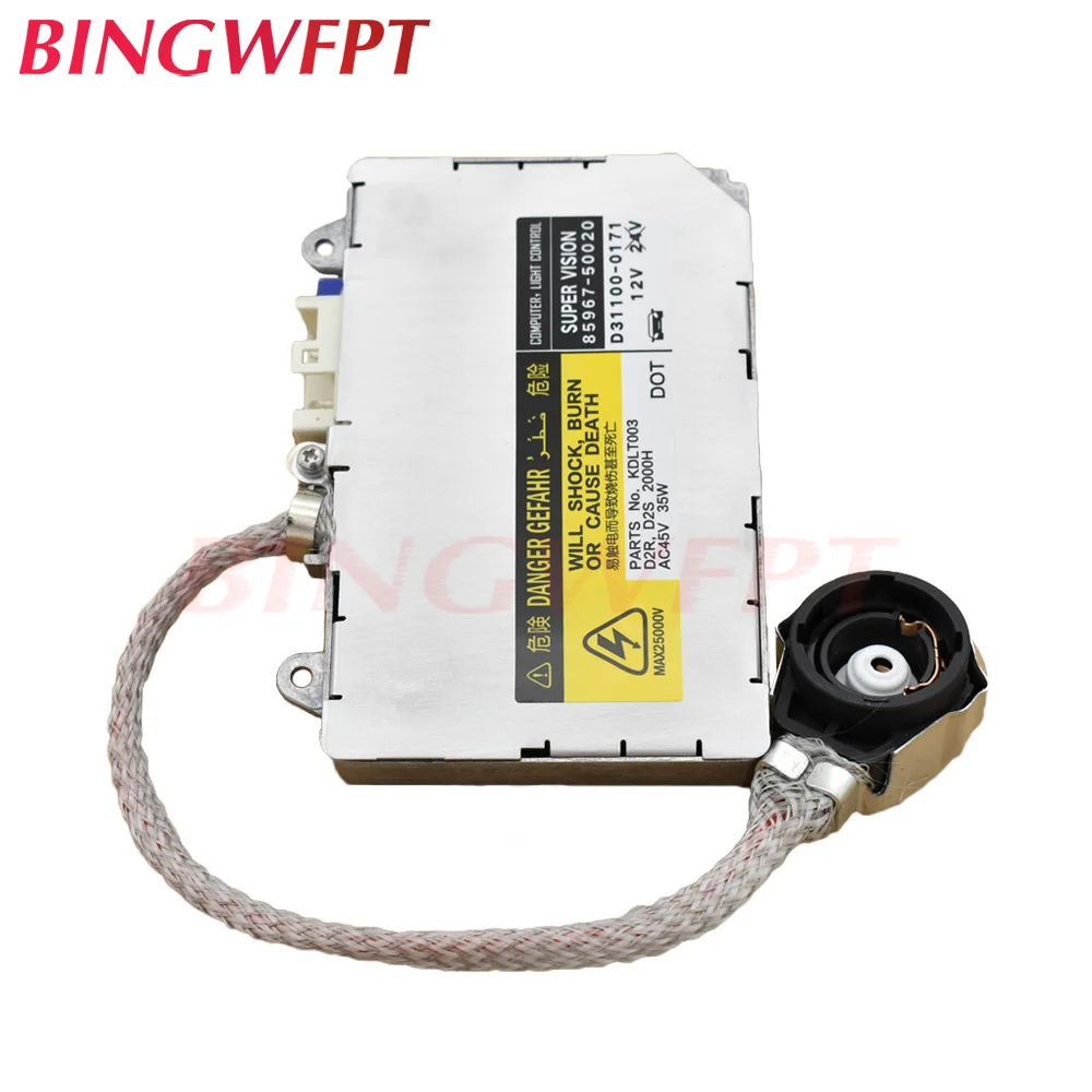 Новый KDLT002 85967 50020 D2S D2R 35 Вт HID ксеноновый балласт и зажигатель для фар Lexus 8596750020 Subaru
